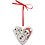Creativ Company Deco hart, H: 6,5 cm, transparant, 10 stuk/ 1 doos
