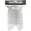 Creativ Company Deco ster, H: 10 cm, transparant, 5 stuk/ 1 doos