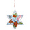 Creativ Company Deco ster, H: 10 cm, transparant, 5 stuk/ 1 doos