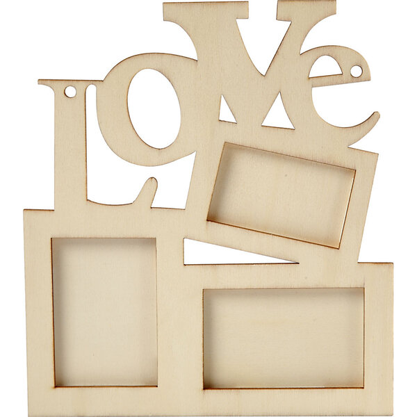 Creativ Company Lijst, afm 19,7x16 cm, dikte 7 mm, 10 stuk/ 1 doos