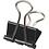 Creativ Company Foldback clips, B: 19 mm, zwart, 40 stuk/ 1 doos