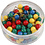 Creativ Company Kaart pinnen, L: 17 mm, d 6 mm, diverse kleuren, 100 div/ 1 doos
