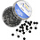 Creativ Company Kaart pinnen, L: 17 mm, d 6 mm, zwart, 100 stuk/ 1 doos