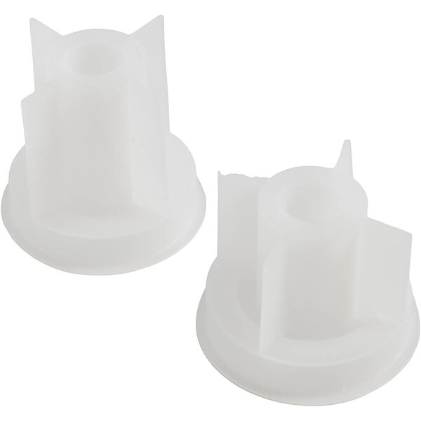 Creativ Company Siliconen vormen, Kandelaar, H: 5,8+7,5 cm, d 7,5 cm, B: 2-2,5 cm, mat transparant, 2 stuk/ 1 doos