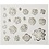 Creativ Company Siliconen vormen, Rozen, H: 0,5-1 cm, L: 0,8-4 cm, 1 stuk