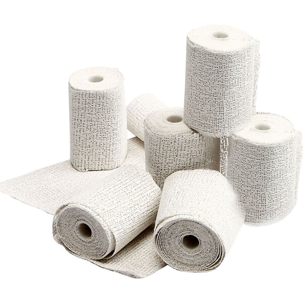 Creativ Company Gipsgaas, L: 2,7 M, B: 5+7,5+10 cm, 80 rol/ 1 doos