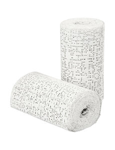 Creativ Company Gipsgaas, L: 2,7 M, B: 10 cm, wit, 2 rol/ 1 doos
