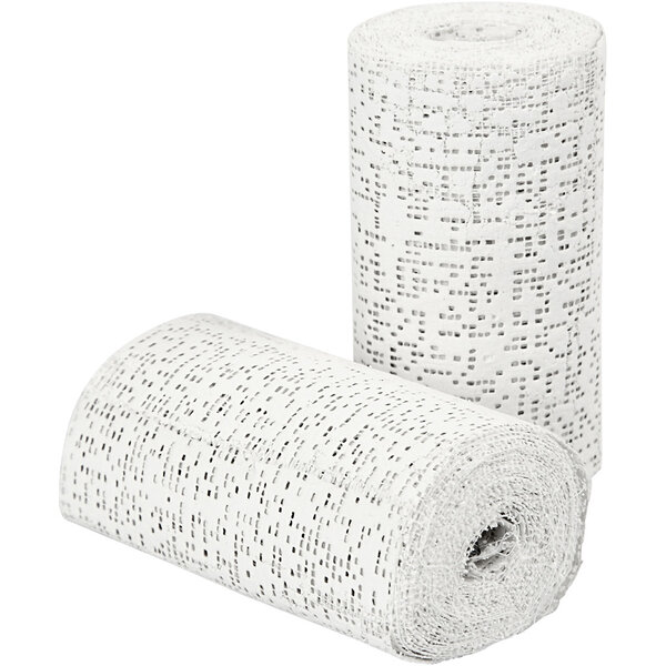 Creativ Company Gipsgaas, L: 2,7 M, B: 10 cm, wit, 2 rol/ 1 doos