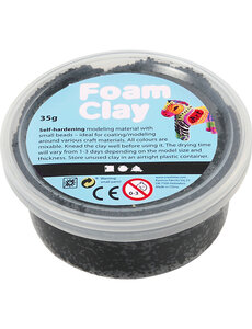 Foam Clay Foam Clay®, zwart, 35 gr/ 1 Doosje