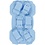 Creativ Company Siliconen vormen, auto's , H: 2,5 cm, L: 3 cm, B: 4,5 cm, 12,5 ml, 1 stuk