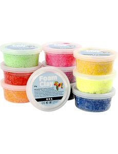  Foam Clay®, diverse kleuren, 10x35 gr/ 1 doos