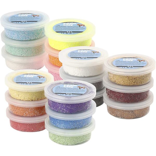 Foam Clay Foam Clay®, diverse kleuren, 3x30 doos/ 1 doos