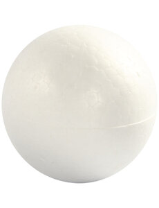Creativ Company Ballen, d 7 cm, wit, 5 stuk/ 1 doos