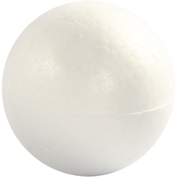 Creativ Company Ballen, d 7 cm, wit, 5 stuk/ 1 doos