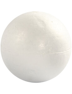 Creativ Company Ballen, d 10 cm, wit, 5 stuk/ 1 doos