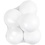 Creativ Company Ballen, d 10 cm, wit, 5 stuk/ 1 doos