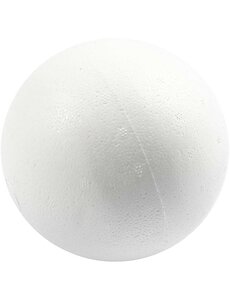 Creativ Company Ballen, d 12 cm, wit, 25 stuk/ 1 zak