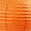 Rijstpapier lamp, d 20 cm, oranje, 1 stuk