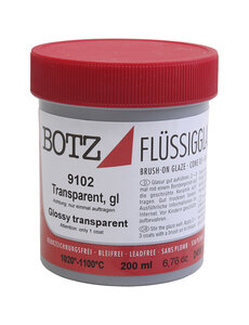  Glazuur voor klei, transparant, 200 ml/ 1 Doosje