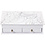 Sieradendoos, H: 5 cm, afm 18x10,5 cm, wit, 1 stuk