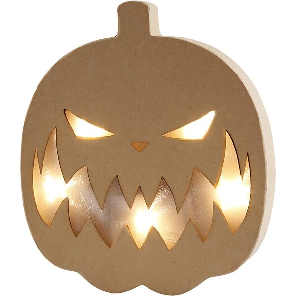Creativ Company Pompoenlicht , H: 25 cm, D: 4 cm, B: 22 cm, 1 stuk