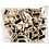 Creativ Company Schoolbord met wasknijpers, afm 4x2 cm, 100 stuk/ 1 doos