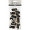 Creativ Company Schoolbord met wasknijpers, afm 4x2 cm, 12 stuk/ 1 doos