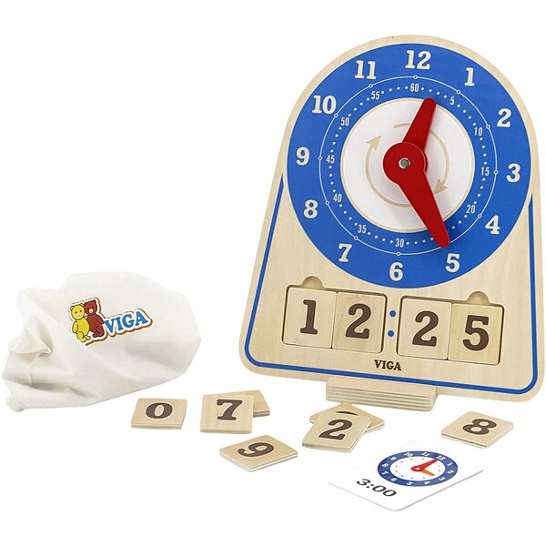 VIGA VIGA Leerklok, H: 28 cm, L: 26 cm, B: 13, 1 stuk