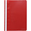 Presentatiefolders, A4, rood, 50 stuk/ 1 doos
