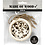 Creativ Company Kerstornamenten, d 8 cm, dikte 0,3 cm, 6 stuk/ 1 doos