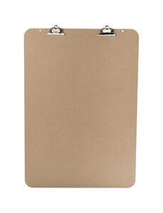 Creativ Company XL Klembord , afm 52x74 cm, dikte 5 mm, zilver, 1 stuk