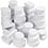 Creativ Company Dozen, d 5,5-16 cm, Inhoud kan variëren , wit, 168 div/ 1 doos