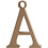 Creativ Company Letter, Å, H: 15,5 cm, dikte 2 cm, 1 stuk