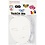 Creativ Company Theatermaskers, H: 8,5-19 cm, B: 15-20,5 cm, 230 gr, wit, 16 stuk/ 1 doos