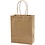 Creativ Company Papieren Zakken, H: 23 cm, B: 18x9 cm, 125 gr, bruin, 10 stuk/ 1 doos
