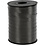 Creativ Company Cadeaulint, B: 10 mm, glossy, zwart, 250 m/ 1 rol