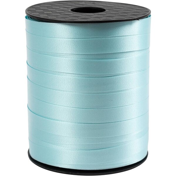 Creativ Company Cadeaulint, B: 10 mm, licht turquoise, 250 m/ 1 rol