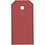 Manilla-labels, afm 4x8 cm, 250 gr, rood, 20 stuk/ 1 doos