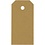 Creativ Company Manilla-labels, afm 4x8 cm, 250 gr, goud, 1000 stuk/ 1 doos