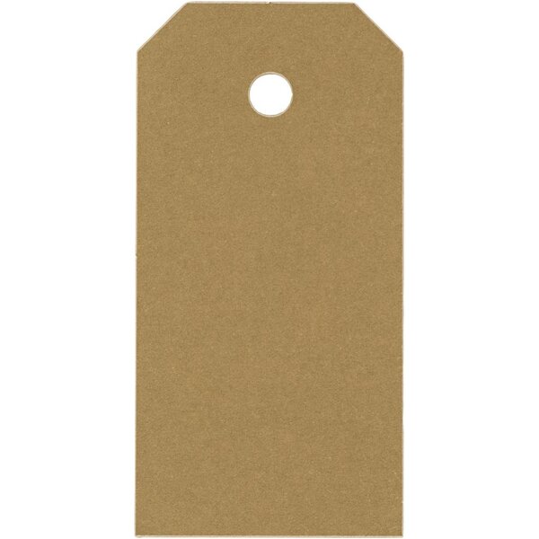 Creativ Company Manilla-labels, afm 4x8 cm, 250 gr, goud, 20 stuk/ 1 doos