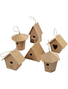 Creativ Company Mini Vogelhuisjes