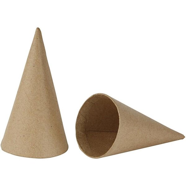 Creativ Company Kegels, H: 14 cm, d 7 cm, 10 stuk/ 1 doos