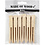Creativ Company Wasknijpers, L: 9,5 cm, B: 1,4 cm, 6 stuk/ 1 doos