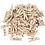 Creativ Company Wasknijpers, L: 25 mm, B: 3 mm, 100 stuk/ 1 doos
