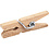 Creativ Company Wasknijpers, L: 25 mm, B: 3 mm, 30 stuk/ 1 doos
