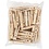 Creativ Company Wasknijpers, L: 48 mm, B: 6 mm, 50 stuk/ 1 doos