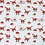 Creativ Company Inpakpapier, Kerstman met slee, B: 50 cm, 80 gr, mint groen, 100 m/ 1 rol