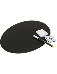  Outdoor Bord, Ovaal, afm 47x32x0,3 cm, 1 stuk