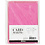 Creativ Company Kaarten en enveloppen, afmeting kaart 10,5x15 cm, afmeting envelop 11,5x16,5 cm, 110+220 gr, roze, 6 set/ 1 doos