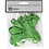 Creativ Company Ballonnen, rond, d 23 cm, groen, 10 stuk/ 1 doos